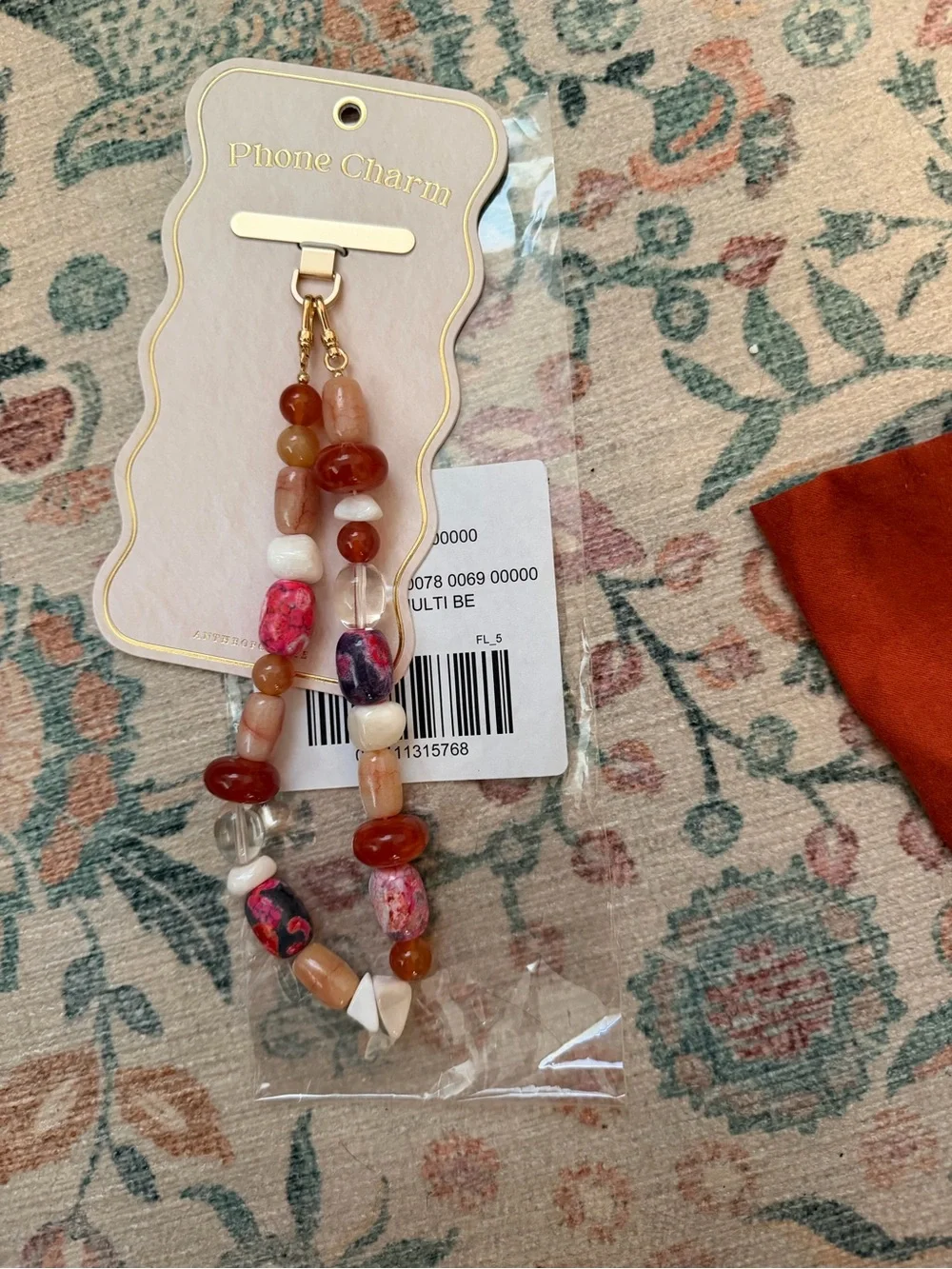 Multi Stone phone chain